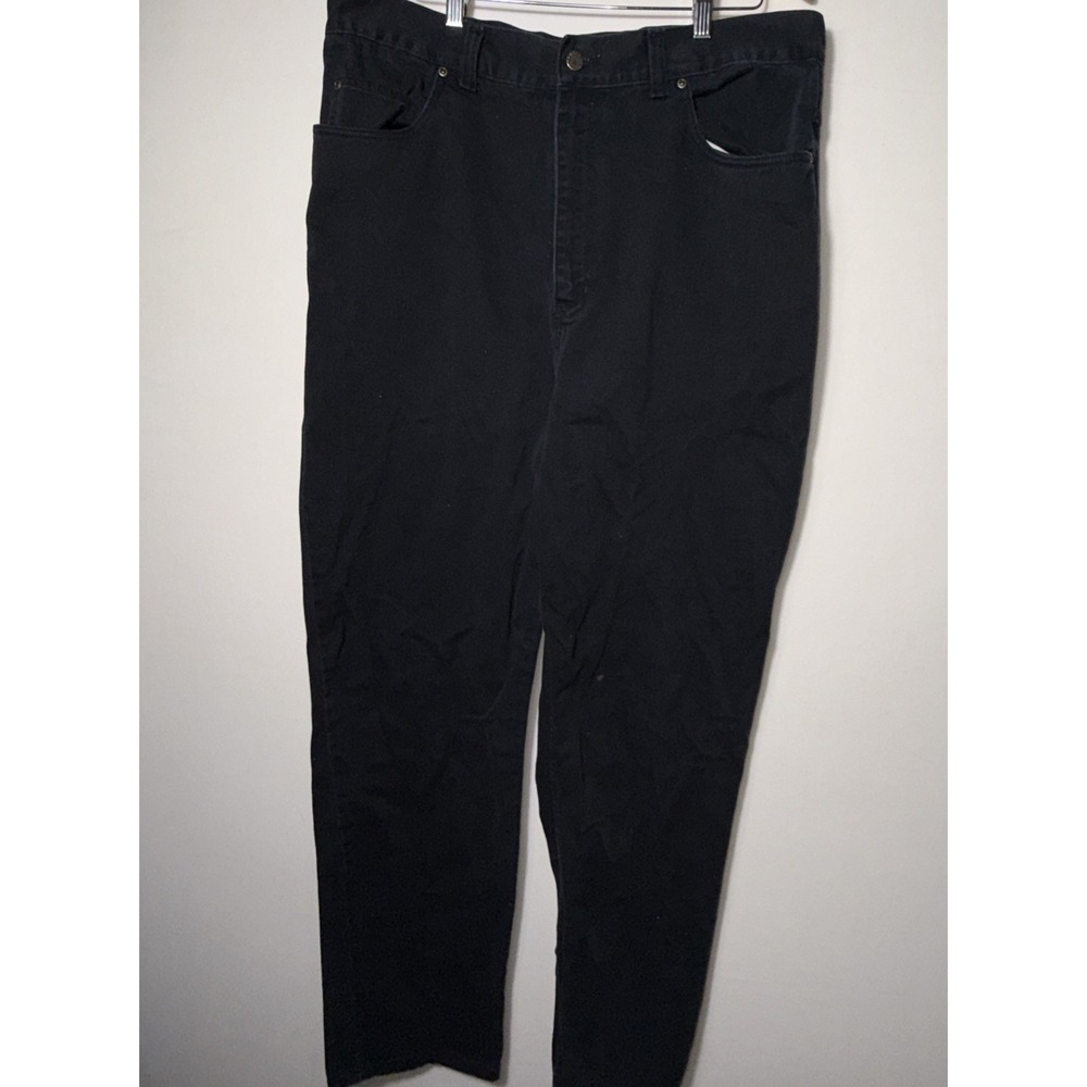 Harbor Bay Men's Jeans Black Size 40x34(See Photos)‎ Cotton